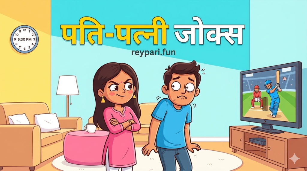 Husband wife jokes: Ray Pari